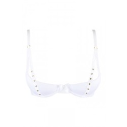 Soutien-gorge seins nus blanc V-9791 - Axami