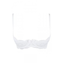 Soutien-gorge ouvert blanc V-9821 - Axami