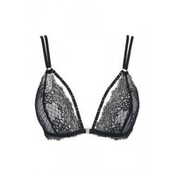 Soutien-gorge bralette noir V-10091 - Axami