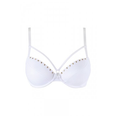 Soutien-gorge push-up blanc V-10331 - Axami