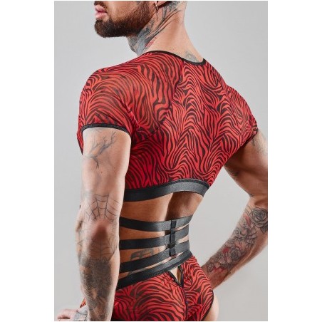 Top à manches courtes & harnais - Regnes