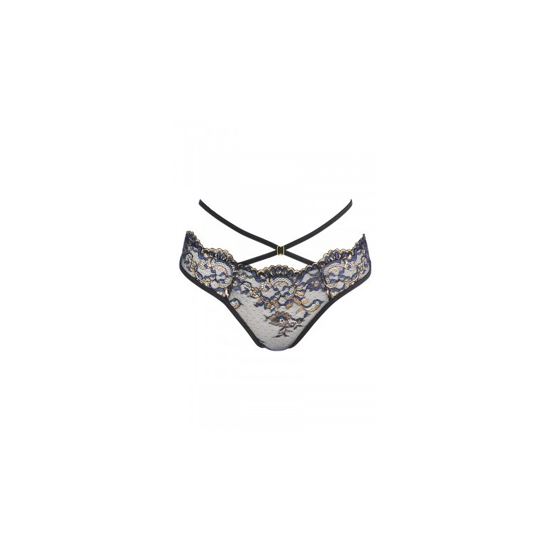 String dentelle Noir V-10368 - Axami