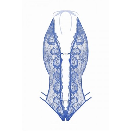 Body string ouvert Renee bleu - Christine