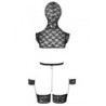 Ensemble de lingerie bondage en dentelle - bad kitty
