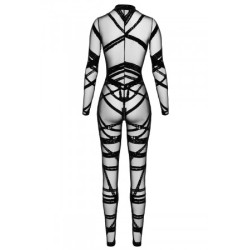 Combinaison floquée Bondesque F357 - Noir Handmade