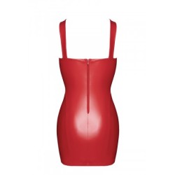 Mini robe lacée Bombshell F364 - Noir Handmade