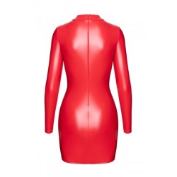 Mini robe Bombshell F367 - Noir Handmade