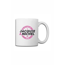 Mug Jacquie & Michel – Logo officiel rond | Sensual-Shop