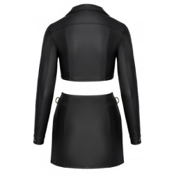 Ensemble top et jupe courte noir - Cottelli PARTY