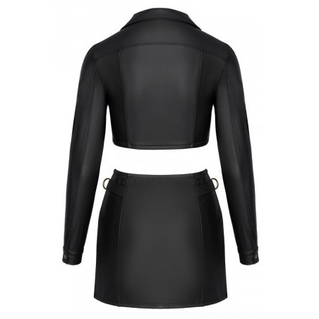 Ensemble top et jupe courte noir - Cottelli PARTY