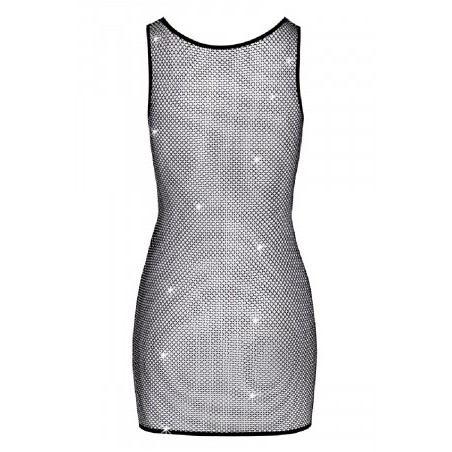 Mini robe maille et strass - Cottelli PARTY