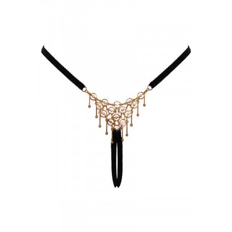String ouvert avec design bijou - Cottelli LINGERIE
