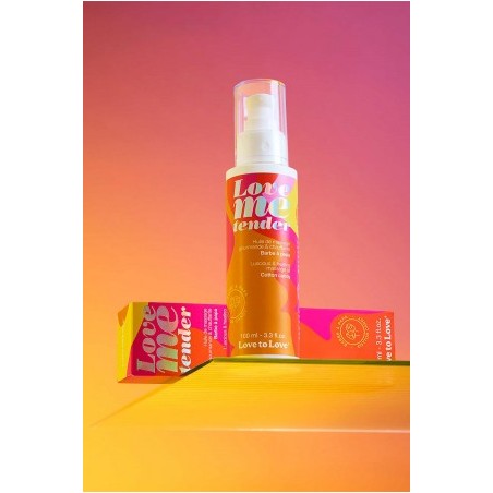 Huile de massage barbe a papa 100ml - Love to Love