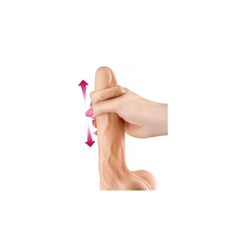 Gode ultra-réaliste 21 cm - Real Brad