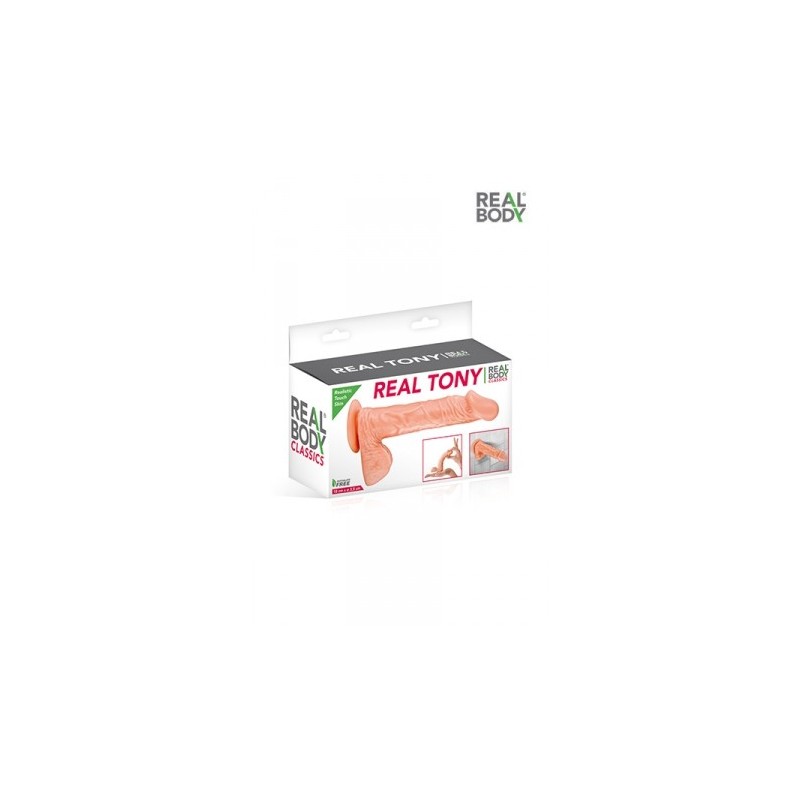 Gode réaliste 18 cm - Real Tony