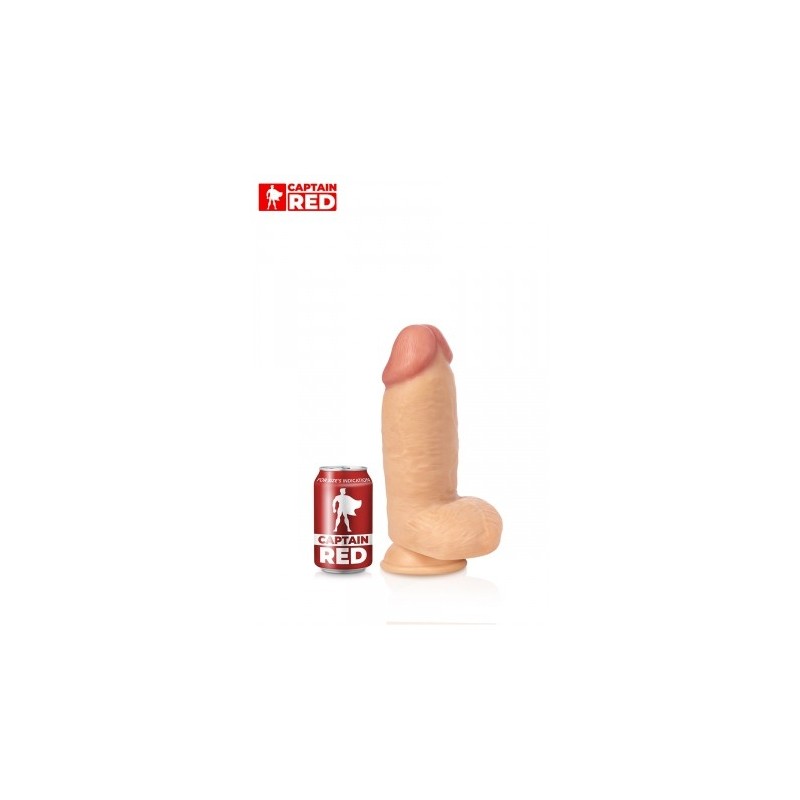 Gode XXL Colossus 26 x 7,5 cm - Captain Red