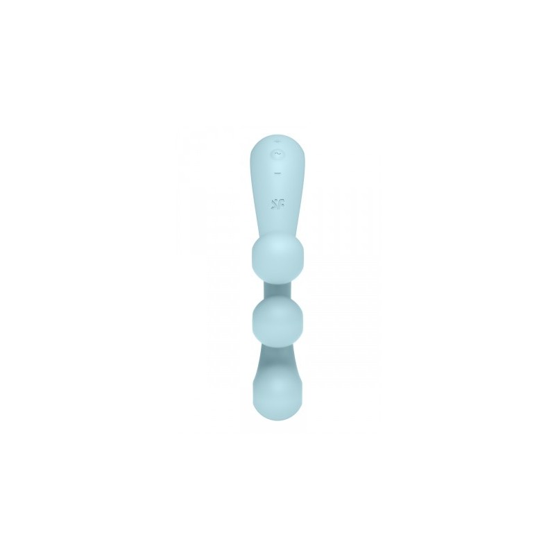 Multi-vibromasseur Tri Ball 2 bleu - Satisfyer
