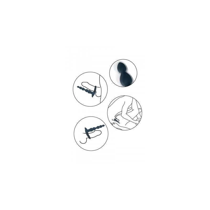 Vibro pour double pénétration Elixer