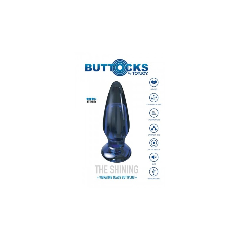 Plug vibrant en verre The Shining