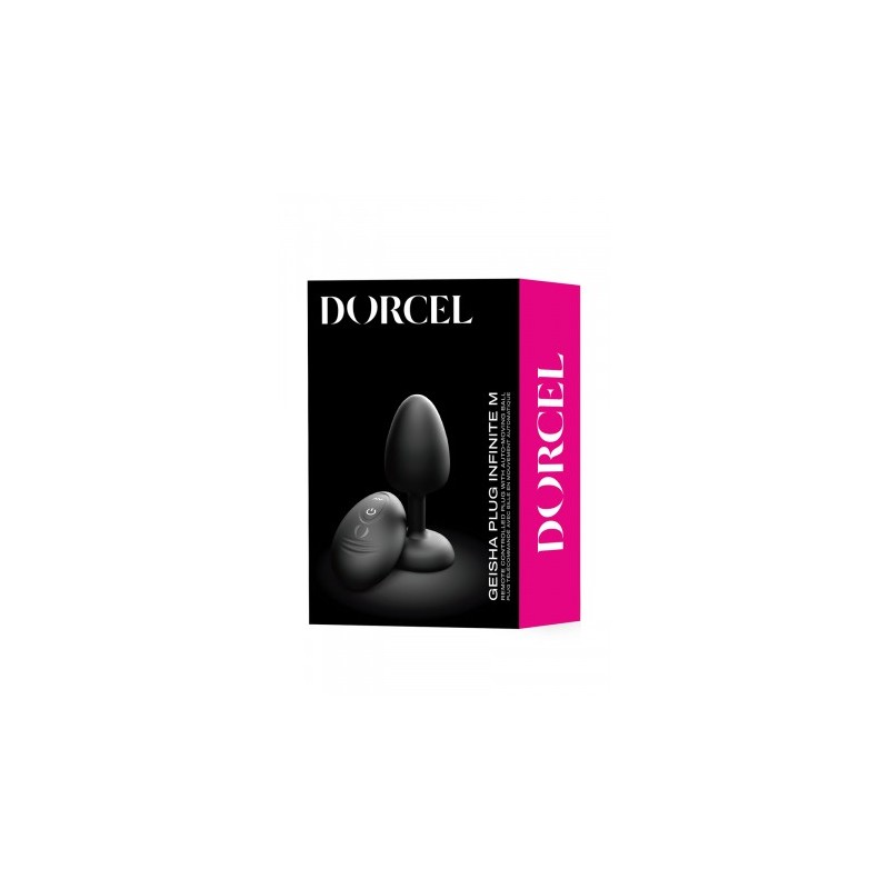 Plug anal vibrant télécommandé Geisha Plug Infinite M - Dorcel