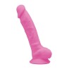 Dildo réaliste phosphorescent rose 17,6 cm  SilexD | Sensual-Shop