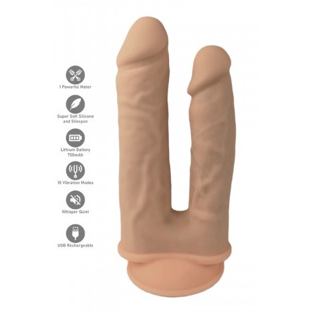 Vibro double pénétration 19,5 et 17,5 cm - SilexD