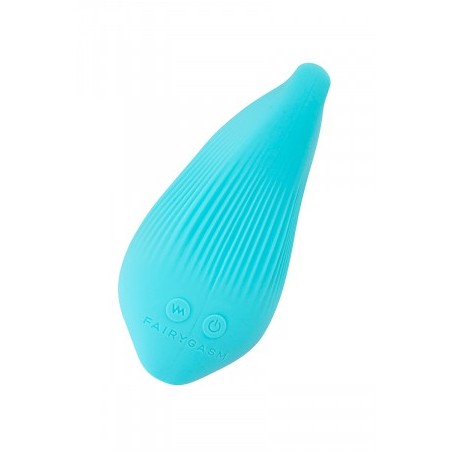 Mini vibro rechargeable DelightfulWave bleu - FairyGasm
