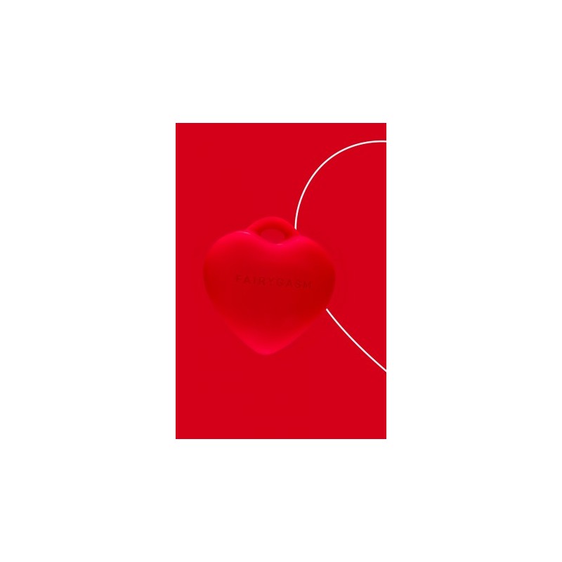 Stimulateur pendentif PleasureStone rouge - FairyGasm