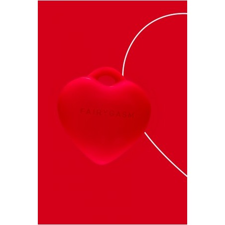 Stimulateur pendentif PleasureStone rouge - FairyGasm