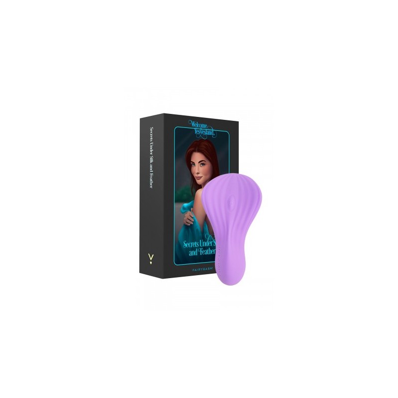 Mini vibro rechargeable SilkenTouch violet - FairyGasm