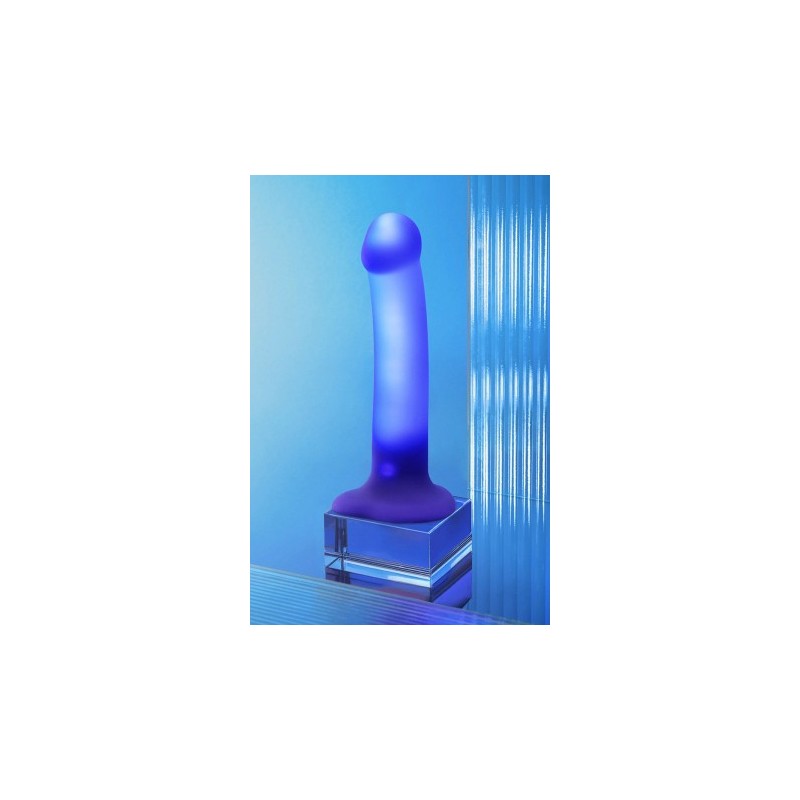 Dildo lumineux violet - Strap-On-Me