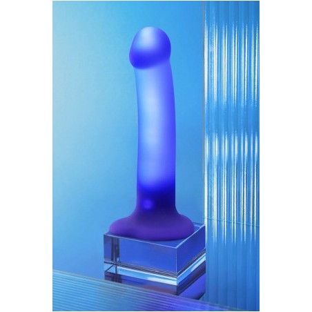 Dildo lumineux violet - Strap-On-Me
