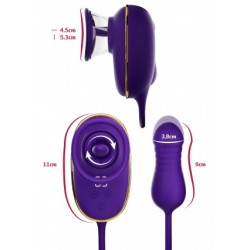 Stimulateur clitoridien et anal - She.E.O