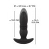 Plug va-et-vient RC Thrusting Massager - Anos