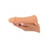 Masturbateur et extension de pénis  18,5 cm - Nature Skin
