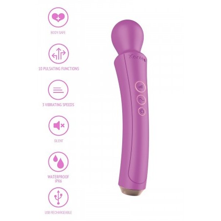 Vibromasseur The Curved Wand - Xocoon