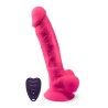 Vibromasseur réaliste télécommandé rose 20cm | Sensual-Shop