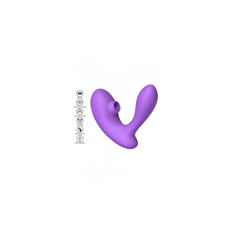 Stimulateur DuoVibe I Air et  Point G - Xocoon