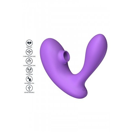 Stimulateur DuoVibe I Air et  Point G - Xocoon
