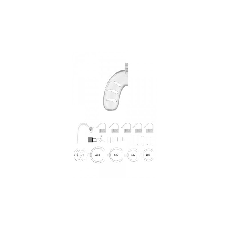 Cage de chasteté 11,5cm avec plug - ManCage 11