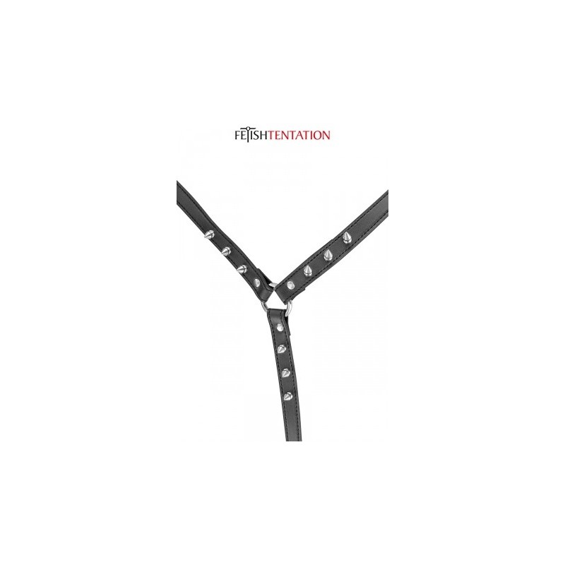Harnais buste à pointes - Fetish Tentation