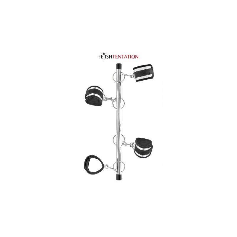 Barre de soumission 4 menottes Fetish Tentation