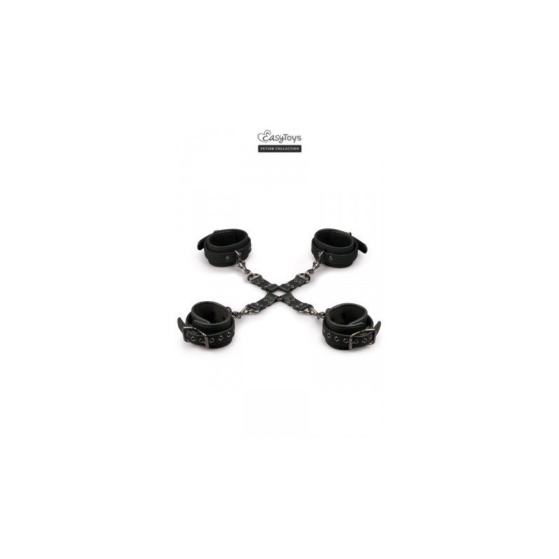 Kit d'attaches Hogtie - Easytoys Fetish Collection