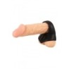 Cock Ring avec Ball Stretcher liquid silicone - Erecto