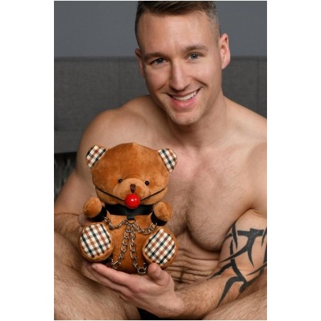 Ours en peluche bâillonné