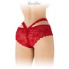 Culotte ouverte dentelle rouge Marie | Sensual-Shop