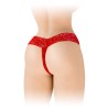String ouvert dentelle rouge Anita | Sensual-Shop