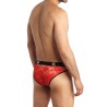 Slip homme dentelle rouge Brave Anaïs | Sensual-Shop