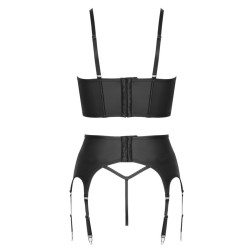 Ensemble lingerie noir 3 pièces Cottelli PARTY | Sensual-Shop
