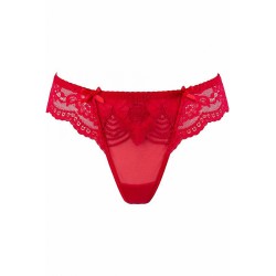 String brésilien dentelle rouge Axami | Sensual-Shop